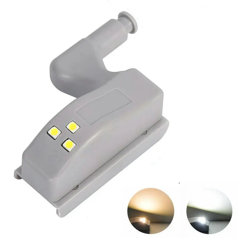 Universal Cabinet Hinge LED Light Kitchen Cupboard Door Light Closet Wardrobe Sensor Night Lamp For Home Living Room Lighting