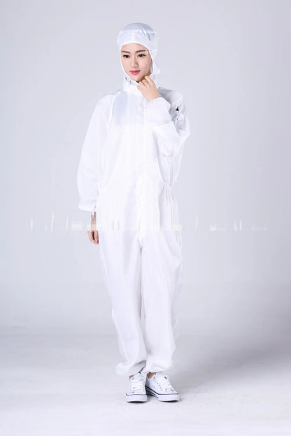 2024male Female Protective Clothing Reusable Isolation Suit Anti-static Waterproof Overall Anti-fog Workwear Спецодежда Jumpsuit