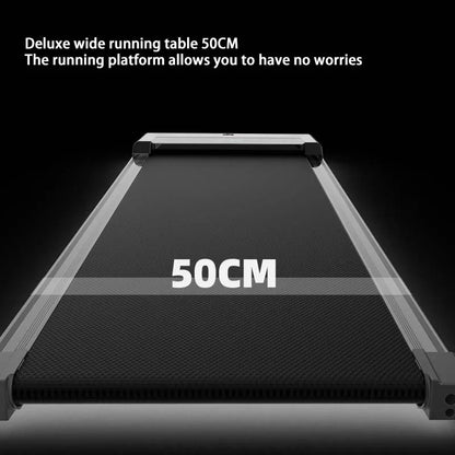 Home And Office Electric Steel Digital Led Screen Fitness Compact Mini Small Flat Walking Pad Foldable Treadmill For Home