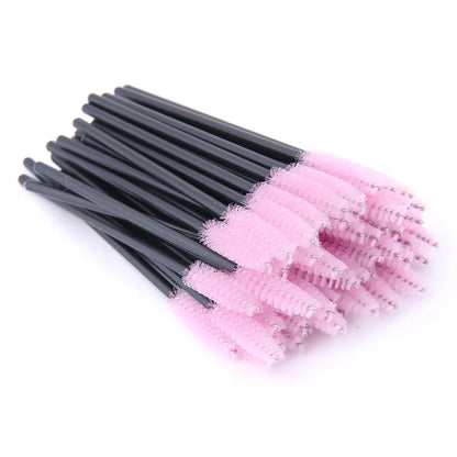 5-50PCS Crystal Eyelashes Brush Comb Eye Lashes Extension Mascara Wands Makeup Professional Makeup Beauty Tool Eye lashes Brush