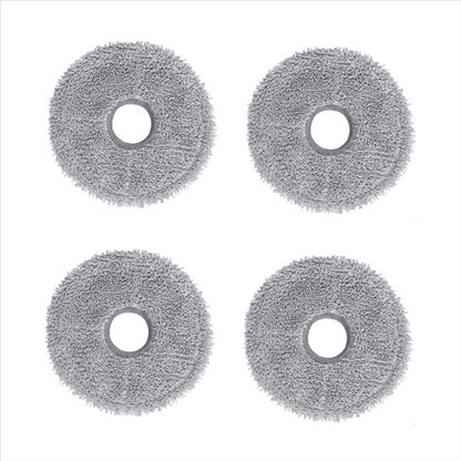 4PCS Washable Mop Cloth for Xiaomi Robot Vacuum 3S B108CN /2Pro B113CN Robot Vacuum Cleaner Replacement Parts Mop