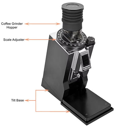 Y15ATilt Base Stand for Eureka Mignon Grinder Tilted Base with Tray,Incline Stand with Tray for Eureka