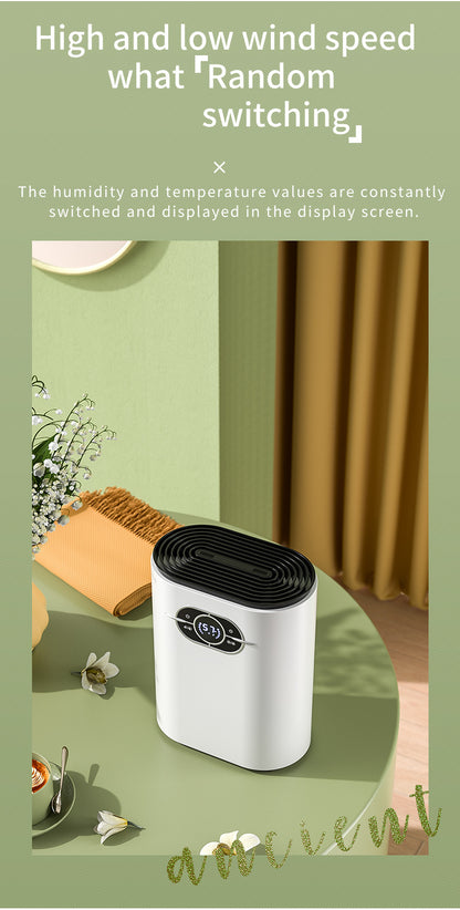 New 2L Dehumidifier For Home Air Dehumidifier Mini Bathroom Air Dryer Moisture Absorber Indoor Moisture Proof