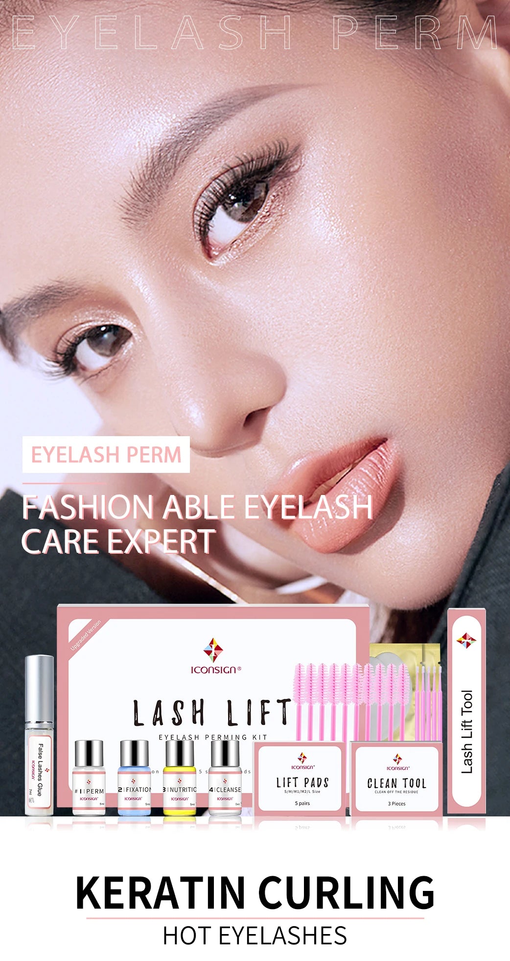 Free Shipping Upgrade Lash Lift Kit Dropshipping Fast Delivery Lifting Lashes Eyelash Perm Eyes Makeup Tools Calia Enhancer