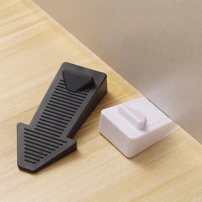 1pcs Arrow Shaped Non Slip Rubber Door Stopper For Bedroom Study Silent Door Anti Impact Door Stopper