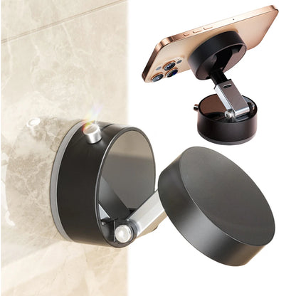 Vacuum Magnetic Suction Cup Folding Swivel Stand Car Mount Bracket For MagSafe Vacuum Swivel Stand iPhone Samsung Phone Holder ﻿