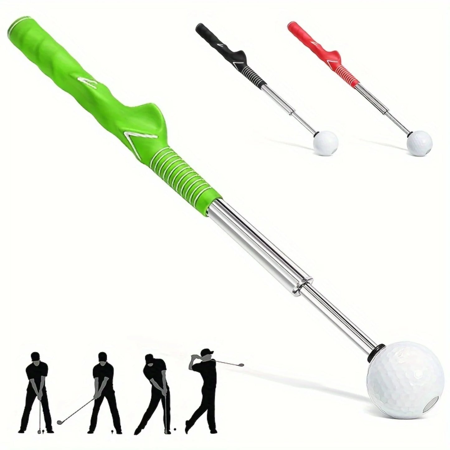 1pc Golf Swing Trainer with Sound-Emitting Swing Rod for Practice, Lightweight & Durable Design, Ergonomic Grip - Improve Your G