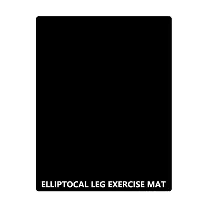 Ellipse Leg Exerciser Machine Mat Seated Foot Pedal Exerciser Mat Soft Non-Slip Workout Mat Enhance Stability for Fitness Sports