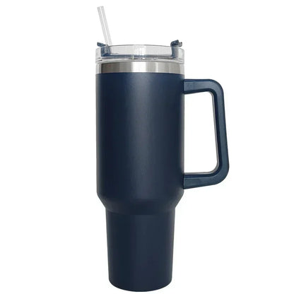 40oz Mug Outdoors With Handle Insulated Tumbler With Lids Straw Stainless Steel Coffee Tumbler Termos Cup for Travel Thermal Mug