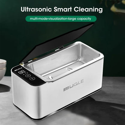 Ultrasonic Cleaning Machine Household 500ML High-frequency Vibration Cleaning Multifunctional Glasses Jewelry Deep Cleaning Tool