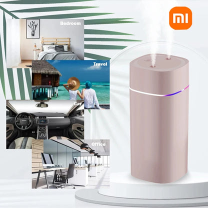 Xiaomi Air Humidifier With Dual Spout High Capacity Essential Oil Diffuser Cool Mist Maker Silent NightLight For Home Car Office