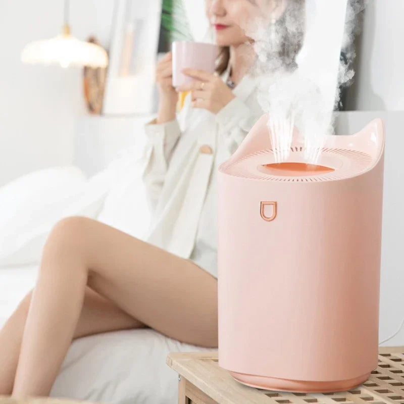 3L Ultrasonic Essential Oil Aroma Diffuser Double Nozzle Night Light Aromatherapy Diffuser Diffuser humidifier Ultrasonic Smell