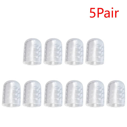 20-2pc Toe Covers Silicone Toe Caps Anti-Friction Breathable Toe Protector Prevents Blisters Toe Caps Cover Protectors Foot Care