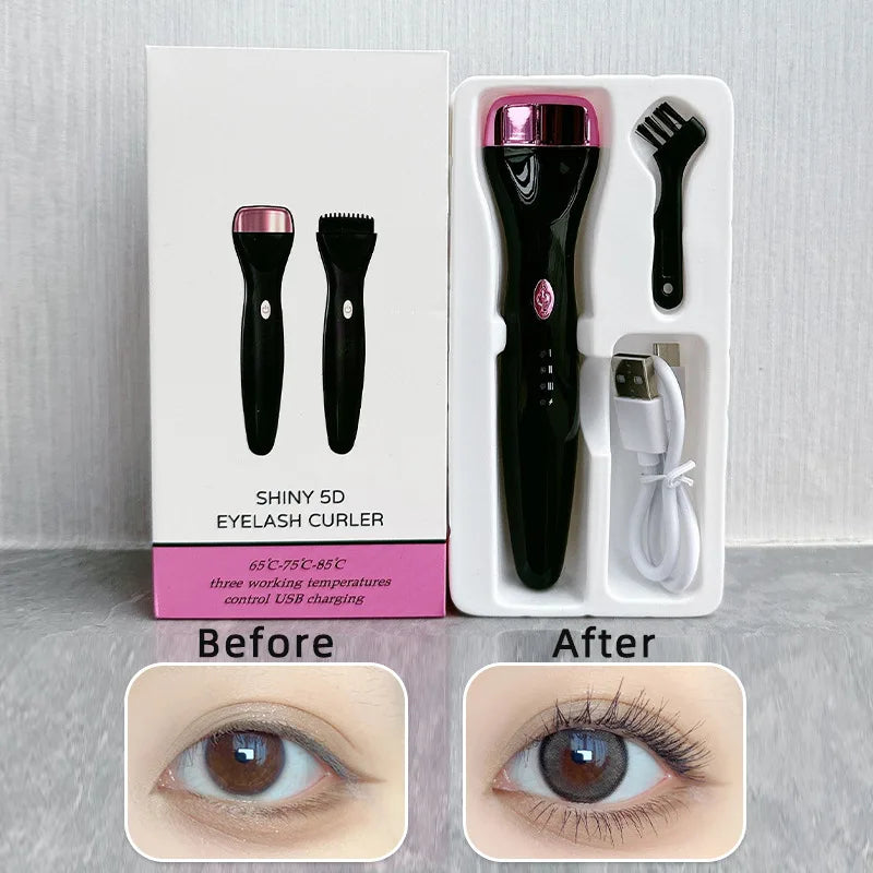 Heat Curling Electric Eyelash Curler Electric Heated Eyelash Grafting Long Lasting Hot Eyelashes