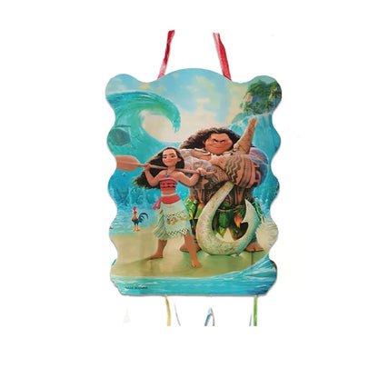 1pcs/lot Disney Cartoon Moana Theme Pinatas Kids Favors Happy Birthday Events Party Decorations DIY Pinata Toys