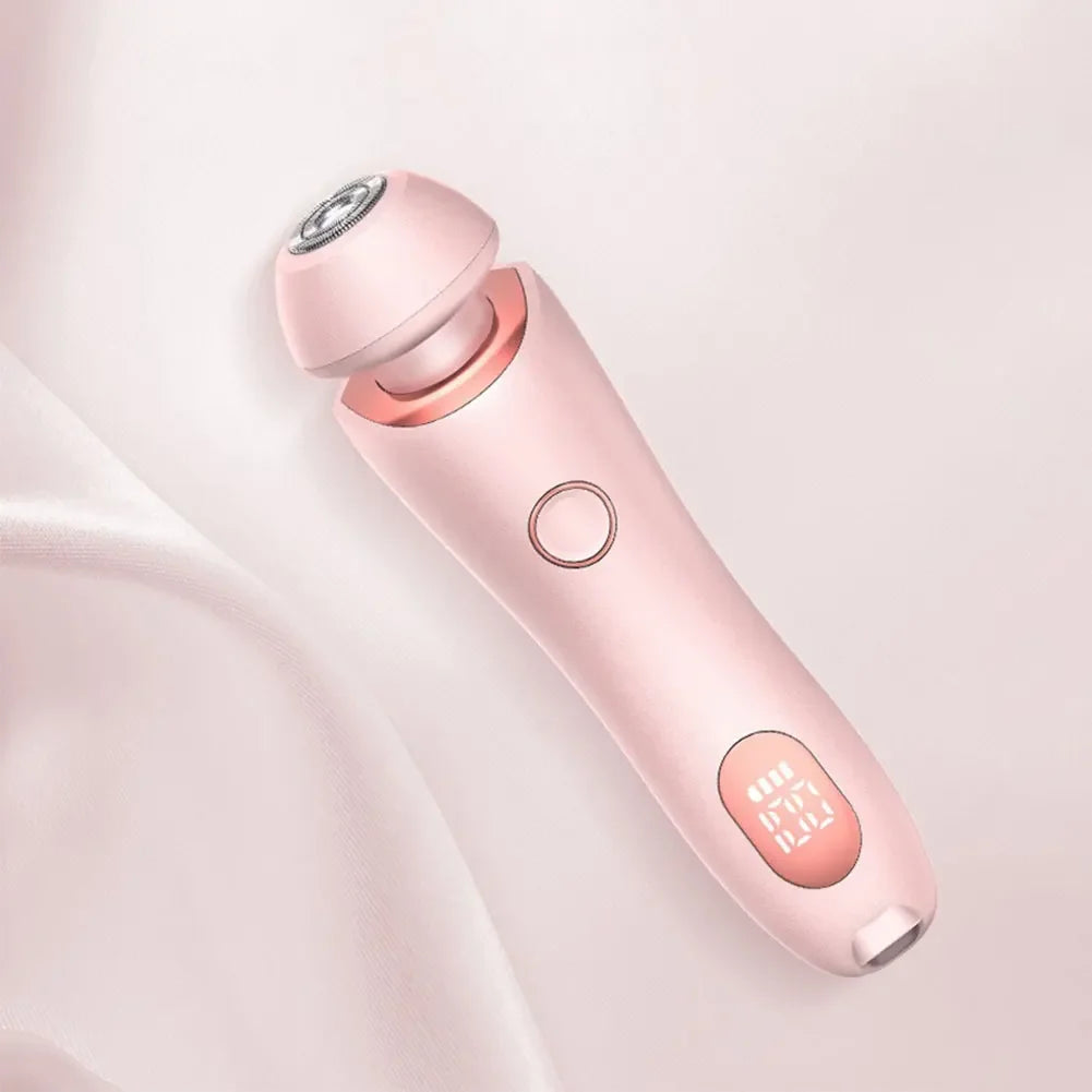 Women's Shaver Multifunctional Epilation Waterproof Body Hair Rechargeable 2 in 1 Pubic Hair Leg Hair Body Hair Trimmer