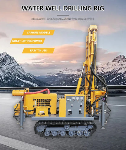 YG 200m Deep Hydraulic Good Quality Water Well Drilling Rigs Pneumatic Drill Machine for Sale