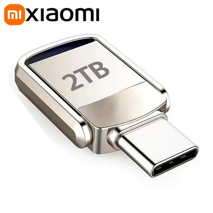 Xiaomi U-Disk USB 3.2 Type-C Interface Mobile Phone Computer Mutual Transmission Portable USB Memory 2TB 1TB 512GB 2025 NEWEST