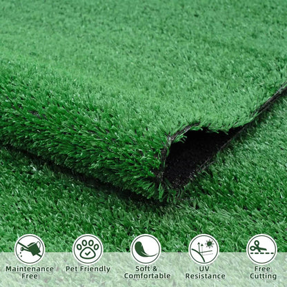 200-400cm Artificial Grassland Simulation Moss Lawn Turf Fake Green Grass Mat Carpet DIY Micro Landscape  Floor Decor Plants Ivy