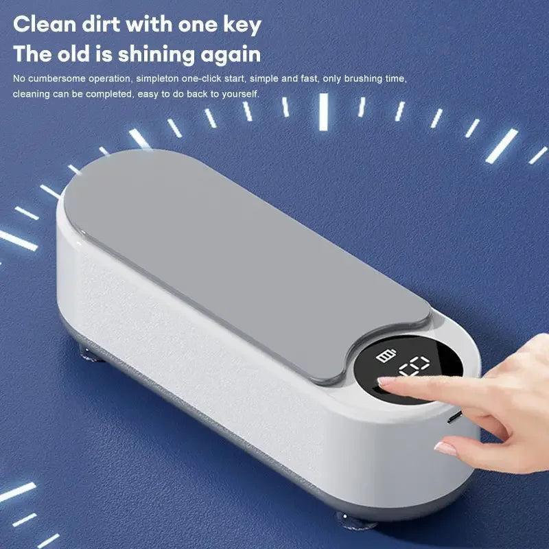 1PC USB rechargeable portable mini electric cleaning box, household cleaning machine-compact design, efficient cleaning.