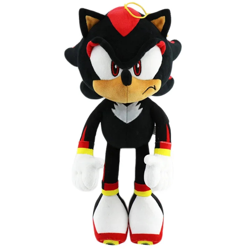 33cm Sonic High Quality Plush Toy Cartoon The Hedgehog Doll Tails Shadow Soft Stuffed Anime Christmas Birthday Gift For Kids