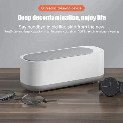 Xiaomi MIJIA Vibration Ultrasonic Glasses Cleaning Machine Household Appliances Watches Function Timer Cleaning Machine 450ml