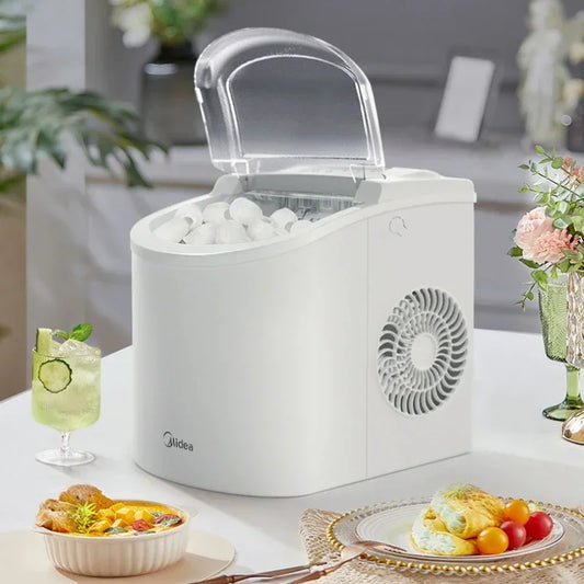 new dormitory Household small ice maker outdoor  student ice maker mini fully automatic ice cube machine