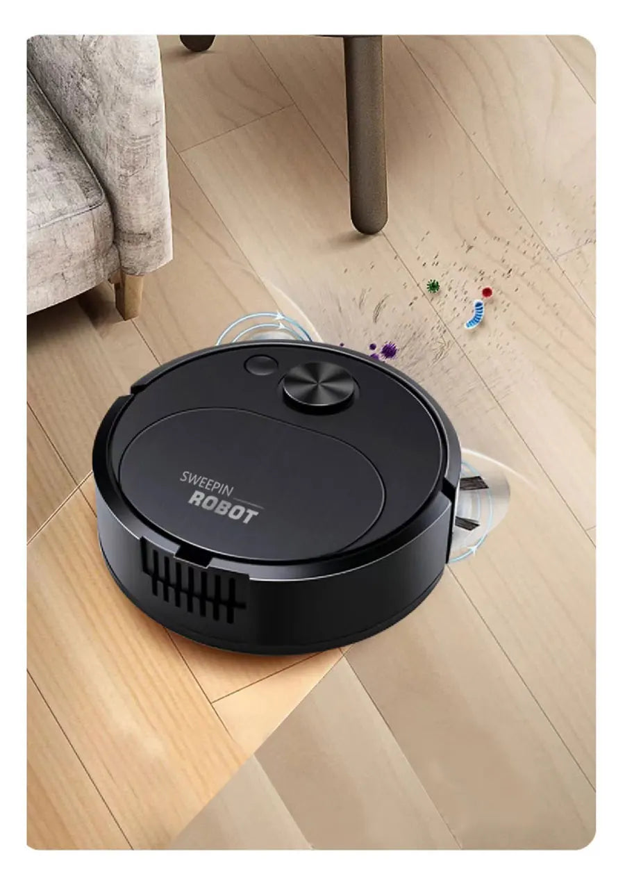 2024 NEW USB Sweeping Robot Vacuum Cleaner Mopping 3 In 1 Smart Wireless 1500Pa Dragging Cleaning Sweep Floor for Home Office