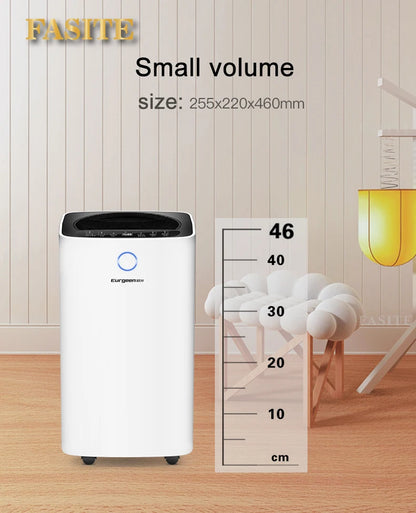 12L/D Dehumidifier Humedad Absorbedor Air Purifier Bedroom Small Mute Negative Ion Energy Saving