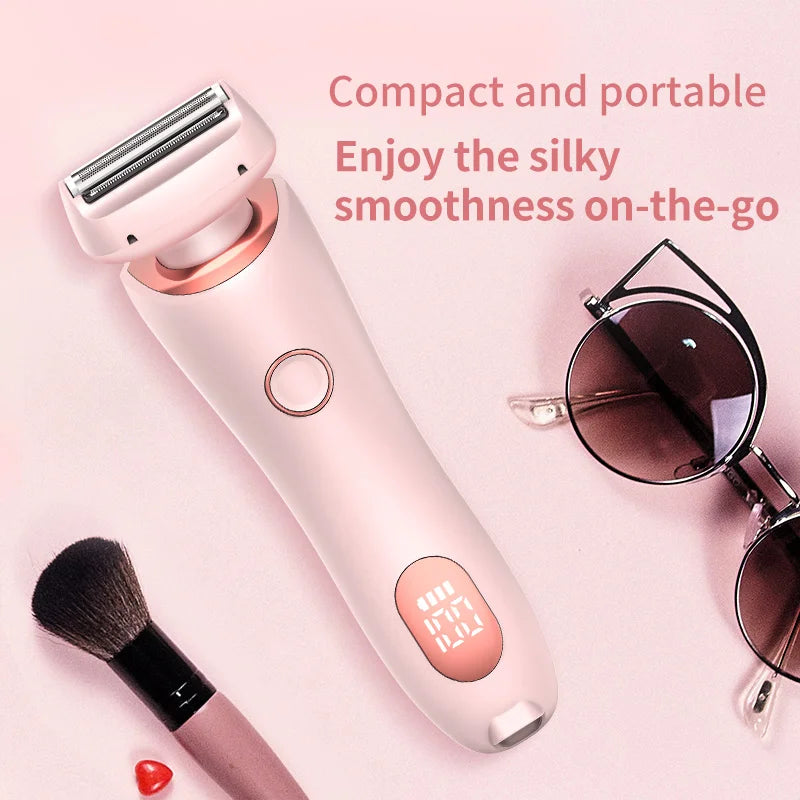 Multipurpose Electric Hair Remover For Women Epilator Trimmer Face Shavers Hair Razors For Underarms Legs Ladies Body Trimmer