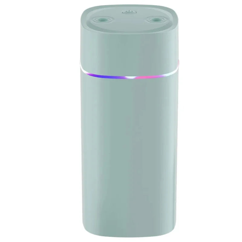 Xiaomi USB Air Humidifier 600ml With Dual Spout Essential Oil Diffuser Cool Mist Maker Silent Night Light For Home Car Office