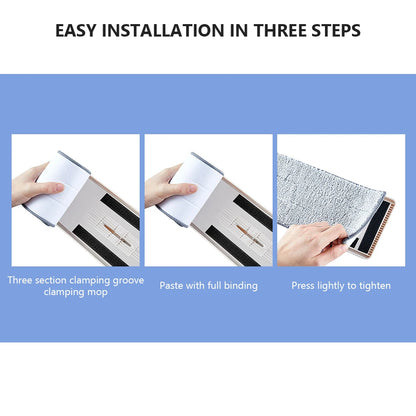 4/8/16PCS Replace Mop Head Floor Cleaning Cloth Microfiber Self Wring Pads Washing Home Rags for Xiaomi Spray Carbon Dry and Wet