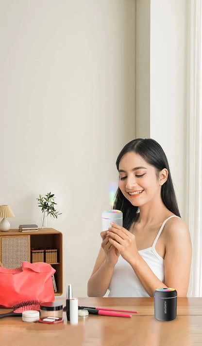 Xiaomi Mini Air Humidifier USB Electric Aroma Diffuser Essential Oil Purifier Aromatherapy Mist Maker Lights For Car Home