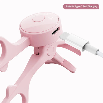 Heated Eyelash Curler Electric Eyelash Curler Long Lasting Heated Lash Curler Auto OFF Rechargeable Eyelash Curler for Women