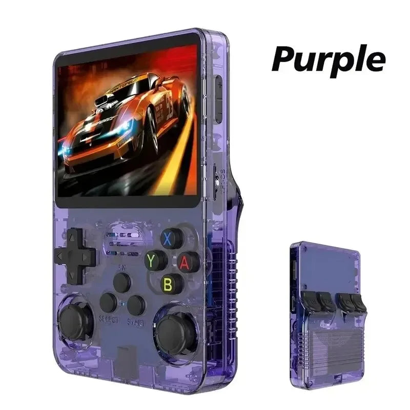 R36S Retro Handheld Video Game Console Linux System 3.5 Inch IPS Screen R35s Plus Portable Pocket Video Player 64GB 128GB