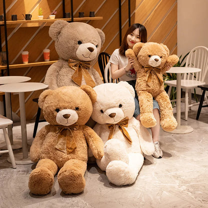 1pc 90CM Giant Size American Bear Plush Doll Soft Stuffed Animal Teddy Bear Plush Toys Girls Valentine Lover Birthday Gift