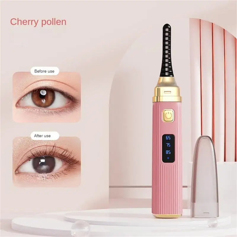 USB Electric Heated Eyelash Curler Intelligent Temperature Control Styling Make Up Eyelashes Curl Lasting Lash Curler Tool