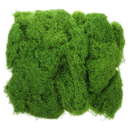 200g Fake Moss Artificial Moss Faux Preserved Moss Green Plants DIY Crafts Mini Landscape Garden Decoration