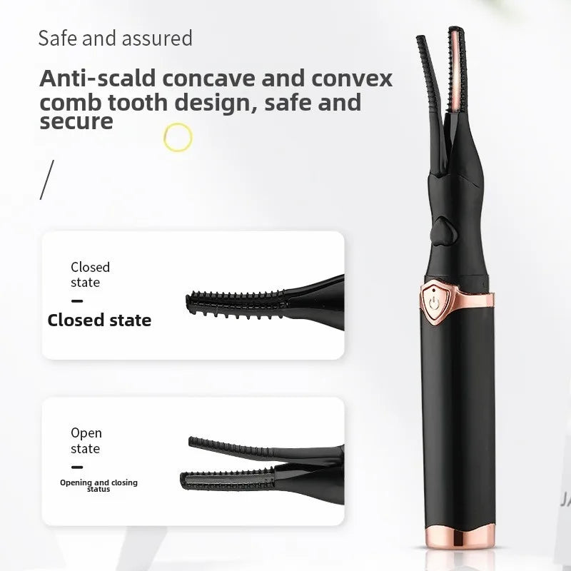 Intelligent Temperature-controlled Eyelash Curler Natural Curling Electric Eyelash Curler Styling Tool Makeup Eyelash Curling