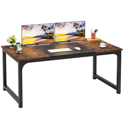 Tribesigns Modern Computer Desk Large Office Desk Computer Table Study Writing Desk Workstation for Home Office