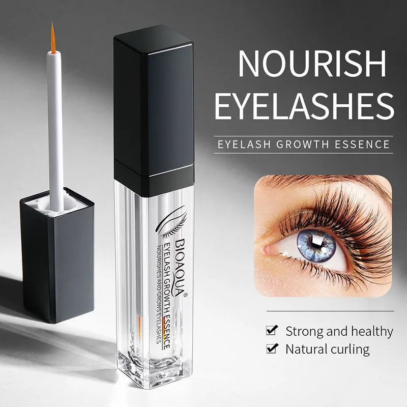 1pc Eyelash nutrition Solution thick, slender, long, nourishing and nourishing eyelash base repair natural transparent 7ml