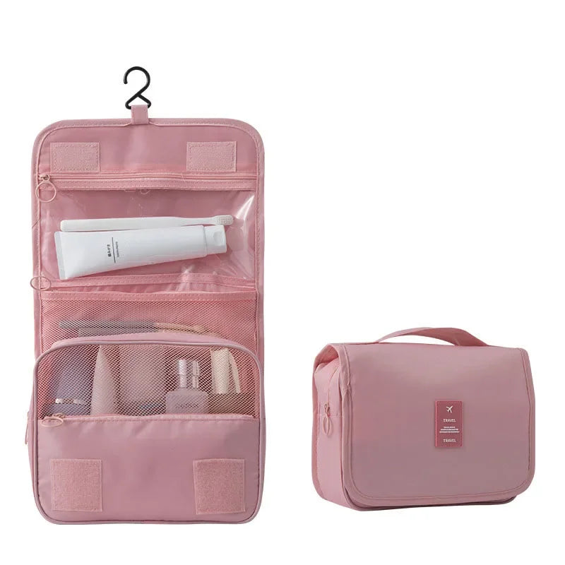 Travel Makeup  High Capacity Toiletries  Pouch Travel Make  Organizer Waterproof Beauty  Bathroom Wash Bathtub tray Soap tray