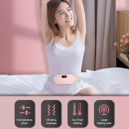 Portable Heating Pad Menstrual Heating Massager Belt Abdominal Belt Period Relief Thermal Massager Belly Warm Palace Belt