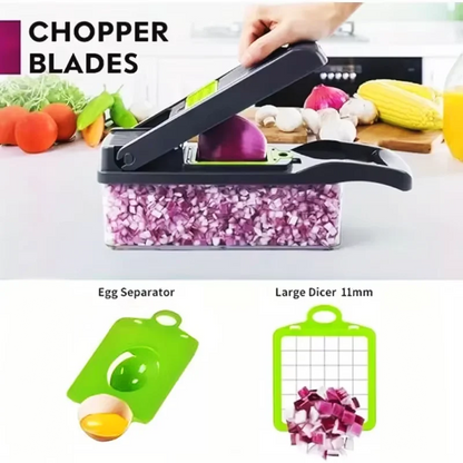 Portable Vegetable Cutter Shredder Multifunctional Slicer Potato Chopper Carrot Grater Reusable Fruit Veggie Cutting Tool