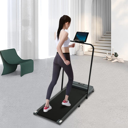 Folding Treadmill, Electric Treadmill, Walking Jogging Machine for Home Office Anti-slip Feet, Firm Track for Jogging, Walking