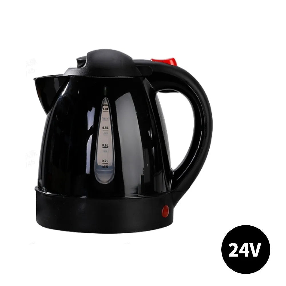 1000 ML Car Hot Kettle Car Truck Water Heater 250 W 12/24 V Tea Coffee Kettle Fast Boiling for Coffee Tea Drinks for Travel Home