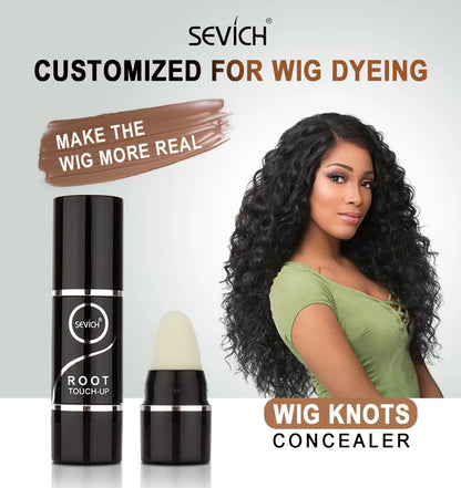 Lace Wig Cover Hair Dyeing Stick Lace Tint Powder For Lace Wigs Lace Concealer Stick Lace Wig Toupee Light Color Hairline Powder