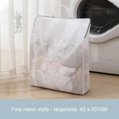 1PC 3D Laundry Bag WithDrawable Mesh Bag Washing Machine Filter Mesh Bag Anti Deformation Laundry Bag