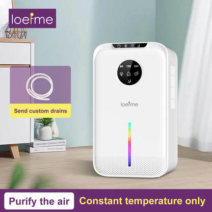 Electric Home Dehumidifier Multi-capacity For Damp, Condensation, Mould, Smells,Defrost Portable Quiet