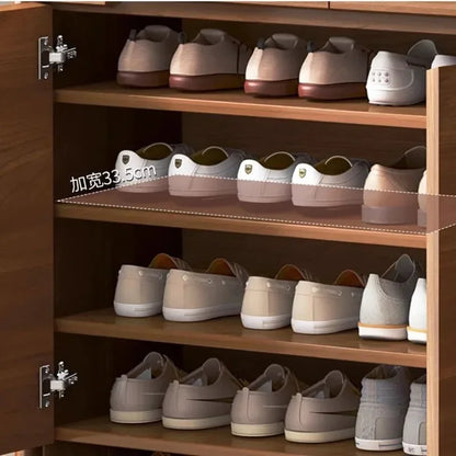 Nordic retro luxury corridor shoe cabinet